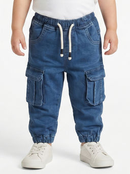 MINI KLUB - Baby Boys Denim Jeans - Blue