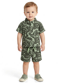 MINI KLUB - Baby Boys Co-Ord Set-Green