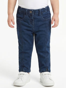 MINI KLUB - Baby Girls Denim Jeans - Blue