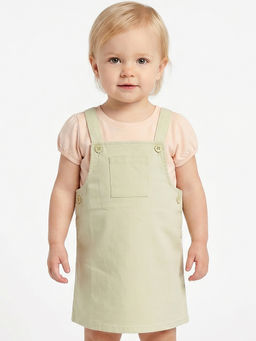 MINI KLUB - Baby Girls Dress and Top - Green