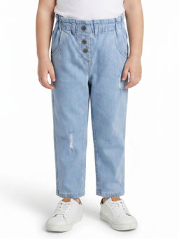 MINI KLUB - Girls Denim Jeans - Blue