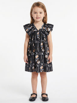 MINI KLUB - Kids Girls Dress - Black