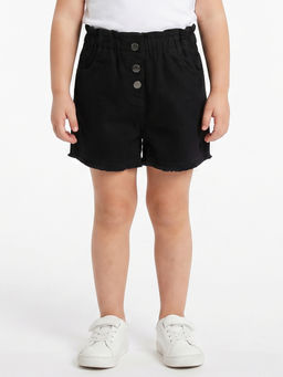 MINI KLUB - Kids Girls Shorts - Black