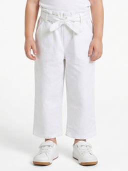 MINI KLUB - Kids Girls Trousers - White