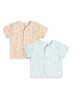 MINI KLUB - New Born Baby Boys Jhablas - Multi-Color (Pack of 2)