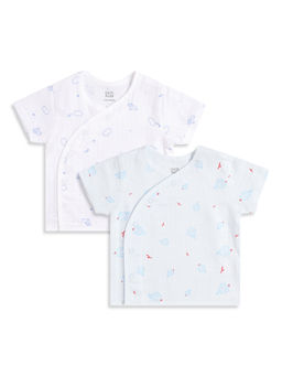 MINI KLUB - New Born Baby Boys Jhablas - Multi-color (Pack of 2)