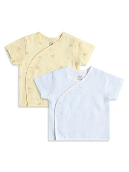 MINI KLUB - New Born Baby Boys Jhablas - Multi-Color (Pack of 2)