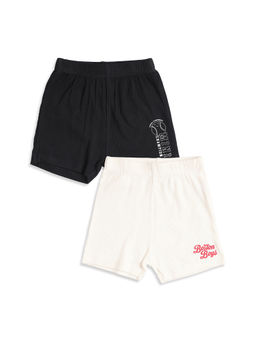 MINI KLUB - New Born Baby Boys Shorts - Multi-Color (Pack of 2)