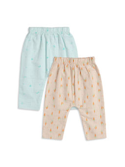 MINI KLUB - New Born Baby Boys Mus Trousers- Multi-Color (Pack of 2)