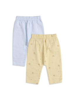 MINI KLUB - New Born Baby Boys Mus Trousers- Multi-Color (Pack of 2)