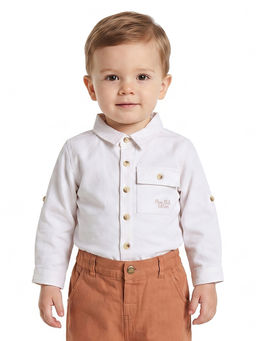 MINI KLUB - Baby Boys Shirt - Off White