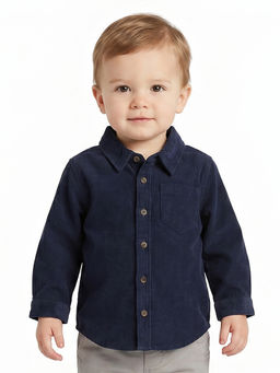 MINI KLUB - Baby Boys Shirt - Navy Blue