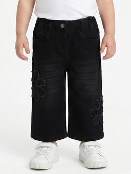 MINI KLUB - Baby Girls Denim Jeans - Black
