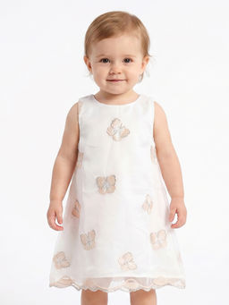 MINI KLUB - Baby Girls Dress - White