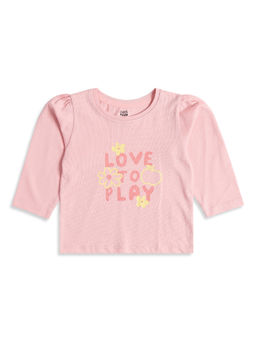 MINI KLUB - Baby Girls Knit Top - Light Pink