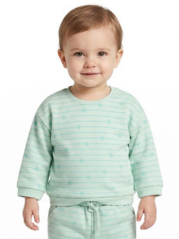 MINI KLUB - Baby Girls Sweatshirt - Light Green