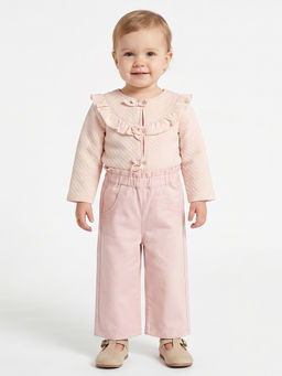 MINI KLUB - Baby Girls Trousers - Pink