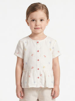 MINI KLUB - Kids Girls Top - Multi-Color