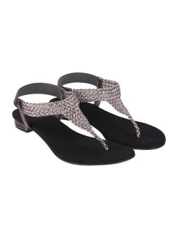 LAZERA SHOES - Womens Relaxed Fit Sandals Weekend Sandal Black