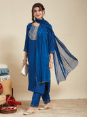 Blue color option, Currently selected