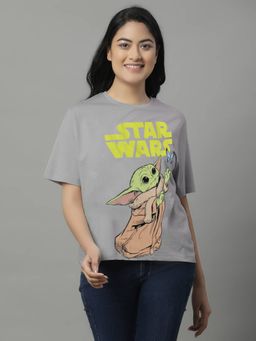 Free Authority - Young Women Star Wars Printed T-Shirt for Women