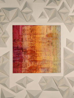 UNALLUME BY NISHA - Multi-Colour Tie & Dye Pocket Square