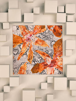 UNALLUME BY NISHA - Multi-Colour Floral Pocket Square