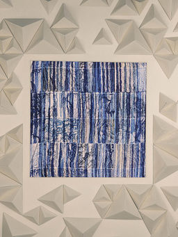 UNALLUME BY NISHA - Multi-Colour Printed Pocket Square