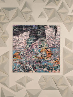 UNALLUME BY NISHA - Multi-Colour Printed Pocket Square