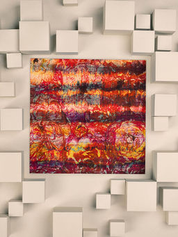 UNALLUME BY NISHA - Multi-Colour Printed Pocket Square