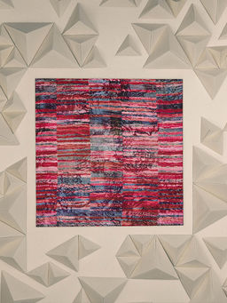 UNALLUME BY NISHA - Multi-Colour Printed Pocket Square