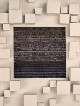 UNALLUME BY NISHA - Multi-Colour Printed Pocket Square