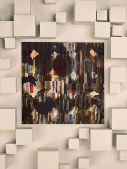 UNALLUME BY NISHA - Multi-Colour Printed Pocket Square