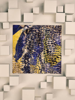 UNALLUME BY NISHA - Multi-Colour Printed Pocket Square