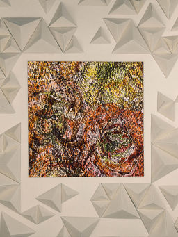 UNALLUME BY NISHA - Multi-Colour Printed Pocket Square