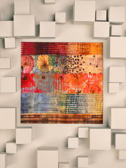 UNALLUME BY NISHA - Multi-Colour Printed Pocket Square