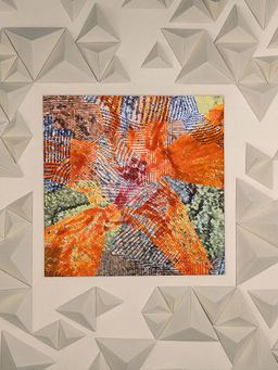 UNALLUME BY NISHA - Multi-Colour Printed Pocket Square