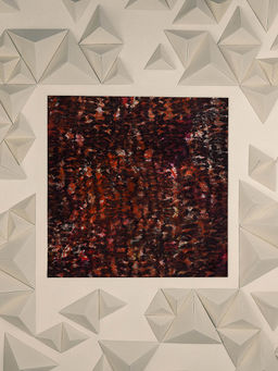 UNALLUME BY NISHA - Brown Printed Pocket Square