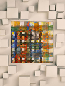 UNALLUME BY NISHA - Multi-Colour Printed Pocket Square