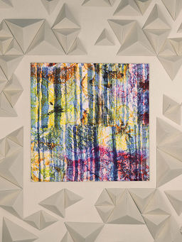 UNALLUME BY NISHA - Multi-Colour Printed Pocket Square