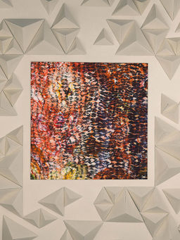 UNALLUME BY NISHA - Multi-Colour Printed Pocket Square