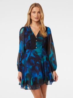 Forever New - Tamara asymmetrical Mini Dress with Belt (Set of 2)