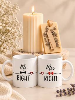 VIRAASI - Forever Love Premium Candle Couple Gift Set