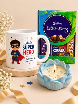 VIRAASI - Lotus Superhero Chocolate Celebration Gift Combo