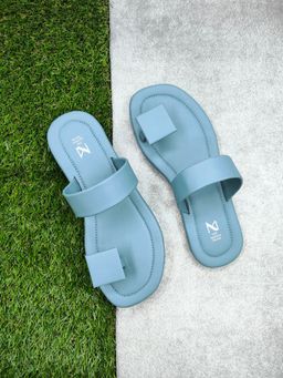 The Madras Trunk - Arka Sandals In Blue