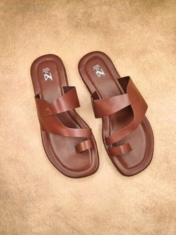 The Madras Trunk - Jude Sandals In Brown
