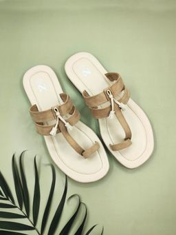 The Madras Trunk - Knox Sandals In Brown