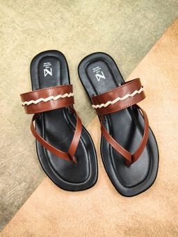 The Madras Trunk - Mystra Sandals In Black