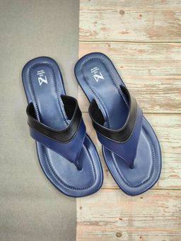 The Madras Trunk - Nash Sandals In Blue