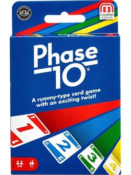 Mattel - Phase 10 Card Game (3-4 Years)